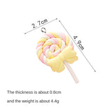 10pcs Lollipop Charms for Jewelry Making DIY Keychain Pendant