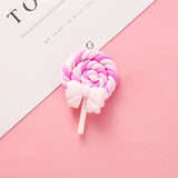 10pcs Lollipop Charms for Jewelry Making DIY Keychain Pendant