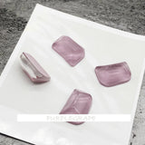10pcs Resin Translucent Earrings Accessories