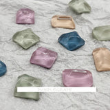 10pcs Resin Translucent Earrings Accessories
