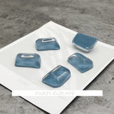 10pcs Resin Translucent Earrings Accessories
