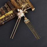 10pcs DIY Hair Sticks Raw Brass U shape Hair Pins Blank Base Setting