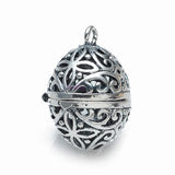 10pcs Antique Silver Plated Egg Cage Diffuser