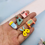 Heart Scissors Pencil Triangles Resin Mold Keychain Silicone