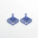 10pcs DIY Silver Leaf Pendant Charms for Jewelry Making Findings