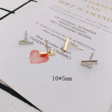 10pcs Stainless Steel Earring Connectors Set for Jewelry Making