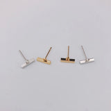 10pcs Stainless Steel Earring Connectors Set for Jewelry Making