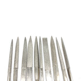 10pcs Diamond Needle File Set for Ceramics Glass Metal Wood Carving
