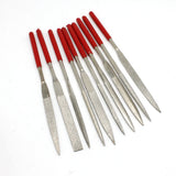 10pcs Diamond Needle File Set for Ceramics Glass Metal Wood Carving