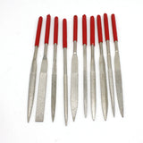 10pcs Diamond Needle File Set for Ceramics Glass Metal Wood Carving