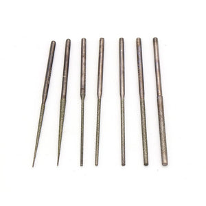 10pcs Diamond Steel Burs Hand Piece Carving Tools For Jewelry Making