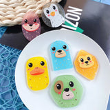 10pcs Cartoon Acrylic Duck Pendants Jewelry Making Findings Necklace Earrings