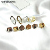 10pcs DIY Ear Pin Jewelry Accessories Pendant Material