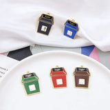 10pcs City Waste Sorting Box Charms DIY Jewelry Accessories