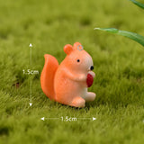 10pcs Dollhouse Animal Resin Charms for DIY Jewelry Making