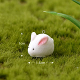 10pcs Dollhouse Animal Resin Charms for DIY Jewelry Making