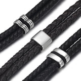 10pcs Double Hole Beads for 3mm-6mm Round Leather Bracelet DIY Jewelry Making