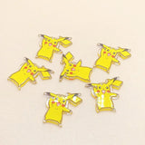 10pcs Double-Sided Acrylic Anime Charms For DIY Jewelry Making