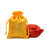10pcs Retro Chinese Style Embroidery Jewelry Drawstring Bag