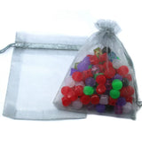 10pcs Organza Bags Gift Pouches 13x18-20x30cm