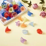 10pcs Calla Lily Acrylic Flower for Jewelry Making 35x41x35mm