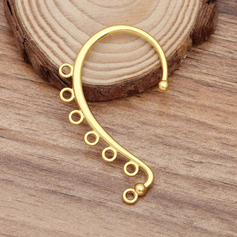 10pcs Copper Metal Bridal Hair Combs Findings Component