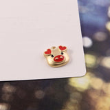 10pcs DIY Jewelry Accessories Hand Alloy Earrings Drop Oil Bracelet Necklace