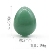10pcs Easter Ornament 20MM Egg Statue Rose Quartz Healing Crystal Room Decor