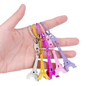 10pcs Eiffel Tower Keychain Table Decor Party Jewelry Home Decoration