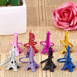 10pcs Eiffel Tower Keychain Table Decor Party Jewelry Home Decoration