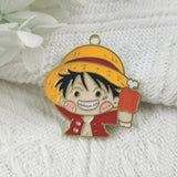 10pcs Cartoon Anime Charms for DIY Earrings Necklace Keychain Pendant