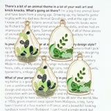 10pcs Green Plant Cactus Metal Charms Pendants for Jewelry DIY