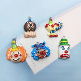10pcs European Joker Clown Charms Pendant Craft Making Findings Craft Jewelry