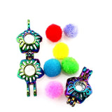 10pcs Flower Pearl Cage Locket Aromatherapy Pendant Jewelry Making Bulk