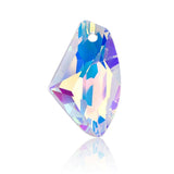 10pcs Moon Crystal Glass Beads DIY Craft Jewelry Making Charms