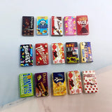 10pcs Chocolate Cookies Resin Charms for DIY Jewelry Making