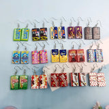 10pcs Chocolate Cookies Resin Charms for DIY Jewelry Making