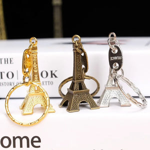 10pcs Eiffel Tower Keychain Souvenir Christmas Gift Drop