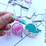 10pcs Flamingo Drink Charms DIY Necklace Bag Key Chain Jewelry