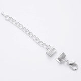 10pcs Fastener Clasps With Chains Lobster Clasps For Jewelry Making DIY Bracelet