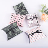 10pcs Paper Pillow Shape Wedding Favor Gift Boxes for Small Bussiness