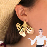 10pcs Flower Charms Raw Brass Bohemian Hollow Heart Leaf Charm Pendant