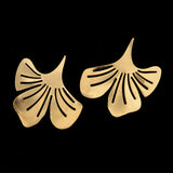 10pcs Flower Charms Raw Brass Bohemian Hollow Heart Leaf Charm Pendant