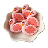 10pcs Food Silicone Beads Rodent Baby Chewable Teether Beads DIY Jewelry