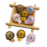 10pcs Food Silicone Beads Rodent Baby Teether DIY Jewelry Pacifier Chain Gift