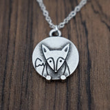 10pcs Fox Jewelry Charm Unique fox necklace love jewelry