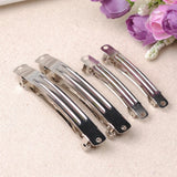 10pcs French Barrette Spring Hair Clips DIY Jewelry Making Bow Hairpins
