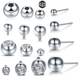 10pcs G23 Titanium Replacement Ball for Body Jewelry