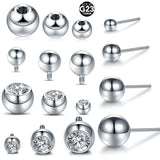 10pcs G23 Titanium Replacement Ball for Body Jewelry