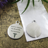 10pcs Stainless Steel Charms for DIY Necklaces and Bracelets